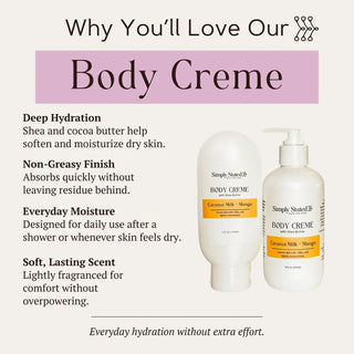 Simply Stated Bath & Body Home - Personal Care 4 oz Lotion  Oatmeal Milk + Honey