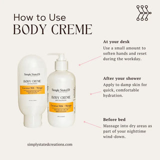 Simply Stated Bath & Body Home - Personal Care 4 oz Lotion  Oatmeal Milk + Honey