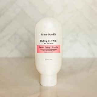Simply Stated Bath & Body Home - Personal Care 4 oz Lotion Sweet Berry + Vanilla