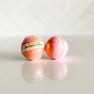 Simply Stated Bath & Body Home - Personal Care Coconut Milk + Mango Bath Bomb Single