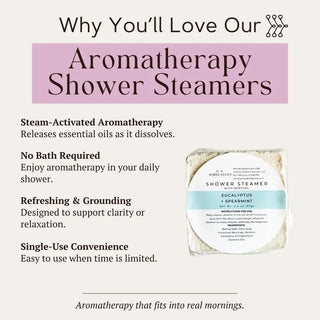 Simply Stated Bath & Body Home - Personal Care Lavender + Vanilla Shower Steamer Single