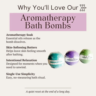 Simply Stated Bath & Body Home - Personal Care Rosemary + Eucalyptus Bath Bomb