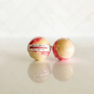 Simply Stated Bath & Body Home - Personal Care Sweet Berry + Vanilla Bath Bomb Single