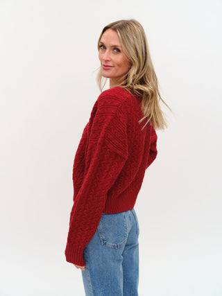 Six Fifty Clothing Tops - Sweaters Sale Camden Cable Knit Sweater