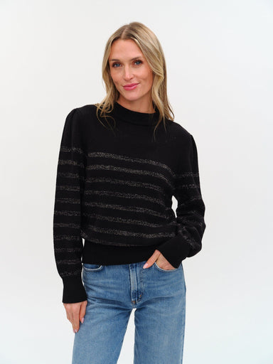 Six Fifty Clothing Tops - Sweaters Sale Sarah Lurex Striped Sweater