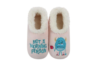Snoozies Loungewear- Sleepwear - Slippers Small Snoozies Not A Morning Person