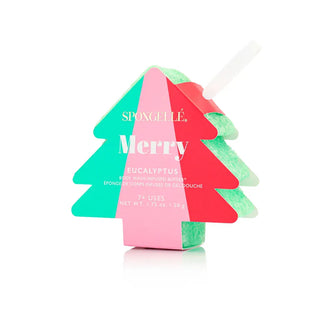 Spongelle Home - Personal Care Eucalyptus/Merry Holiday Tree Buffer 4 Scents