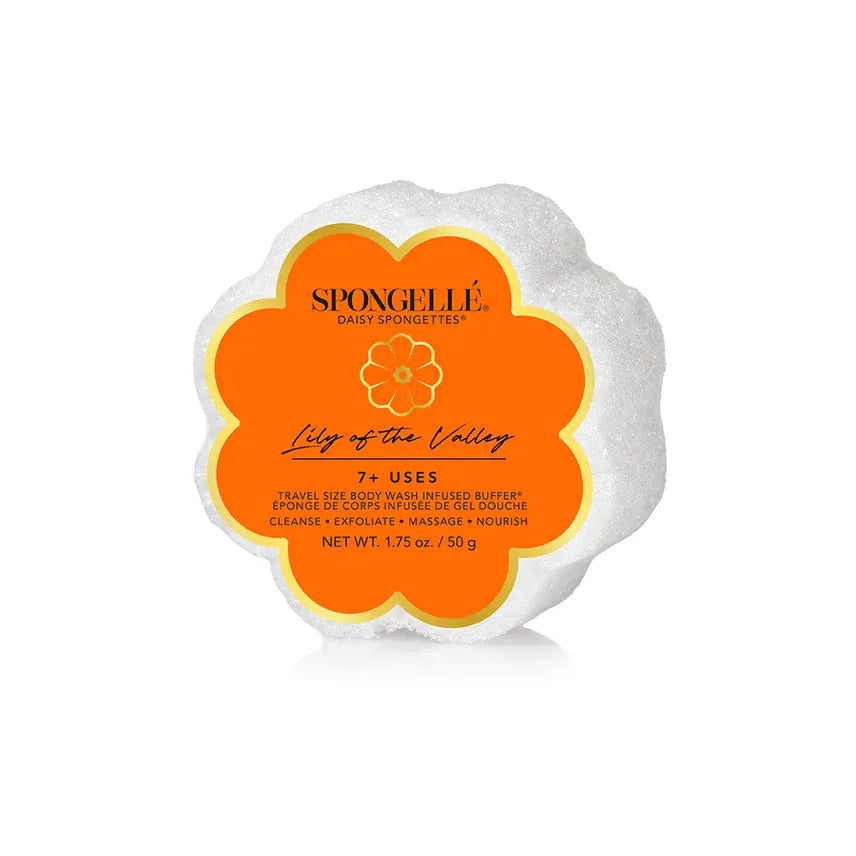 Spongelle Home - Personal Care Lily of the Valley Travel Size Spongette Daisy Collection