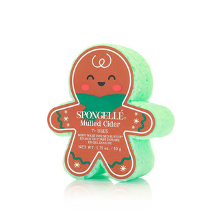 Spongelle Home - Personal Care Mulled Cider Gingerbread Holiday Buffer 4 Scents 12/25