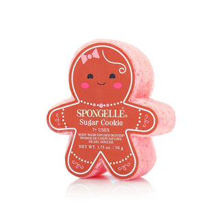 Spongelle Home - Personal Care Sugar Cookie Gingerbread Holiday Buffer 4 Scents 12/25