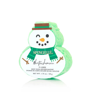 Spongelle Home - Personal Care Winter Jasmine Snowman Holiday Buffer 4 Scents