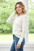 Staccato Tops - Sweaters Multi Color Striped Long Sleeve Sweater
