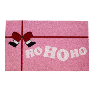 The Royal Standard Home - Decor Santa Bow Ho Ho Ho Doormat
