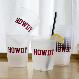 The Royal Standard Home - Drinkware Howdy Party Cups