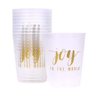 The Royal Standard Home - Drinkware Joy To The World Party Cups