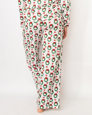 The Royal Standard Loungewear- Sleepwear - Bottoms Sale Clara Wreath Sleep Pants