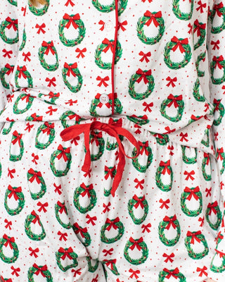 The Royal Standard Loungewear- Sleepwear - Bottoms Sale Clara Wreath Sleep Pants