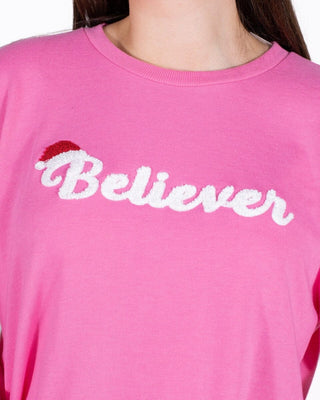 The Royal Standard Tops - Sweatshirt Sale Believer Crewel Sweatshirt