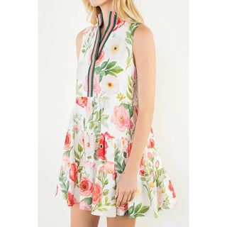 THML Dresses Floral Sleeveless Flowy Dress