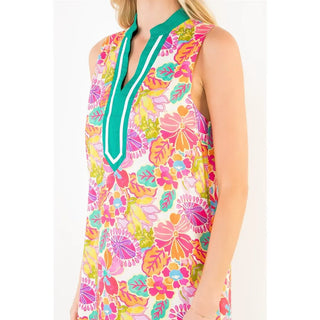 THML Dresses Sleeveless Printed Dress