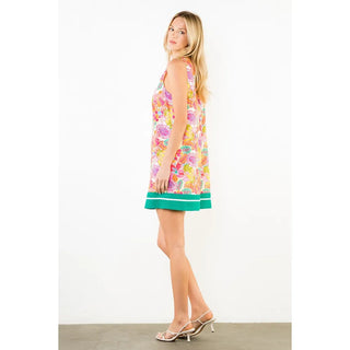 THML Dresses Sleeveless Printed Dress