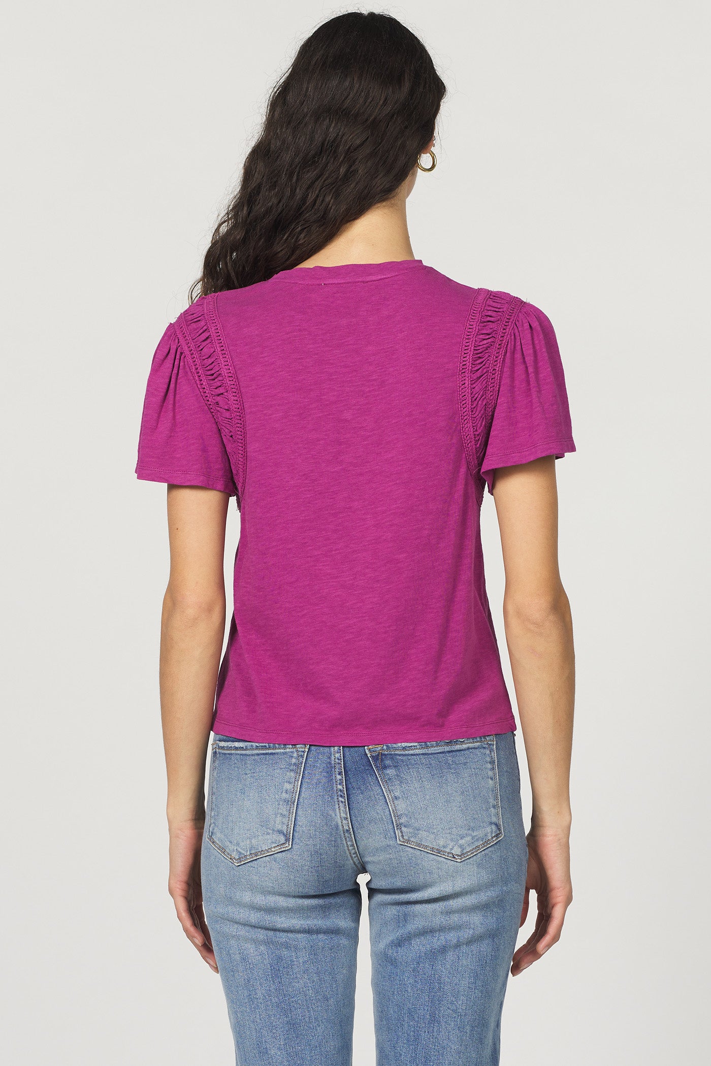 Francie Flutter Sleeve Top