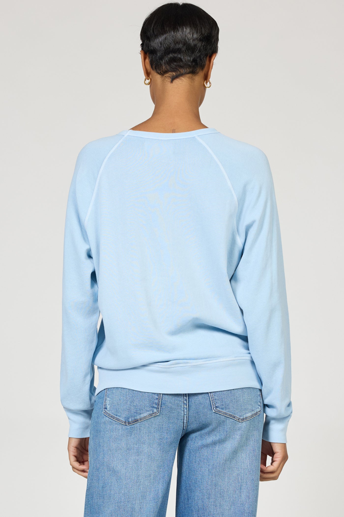 Lilja Long Sleeve Sweater Pigment Skyway