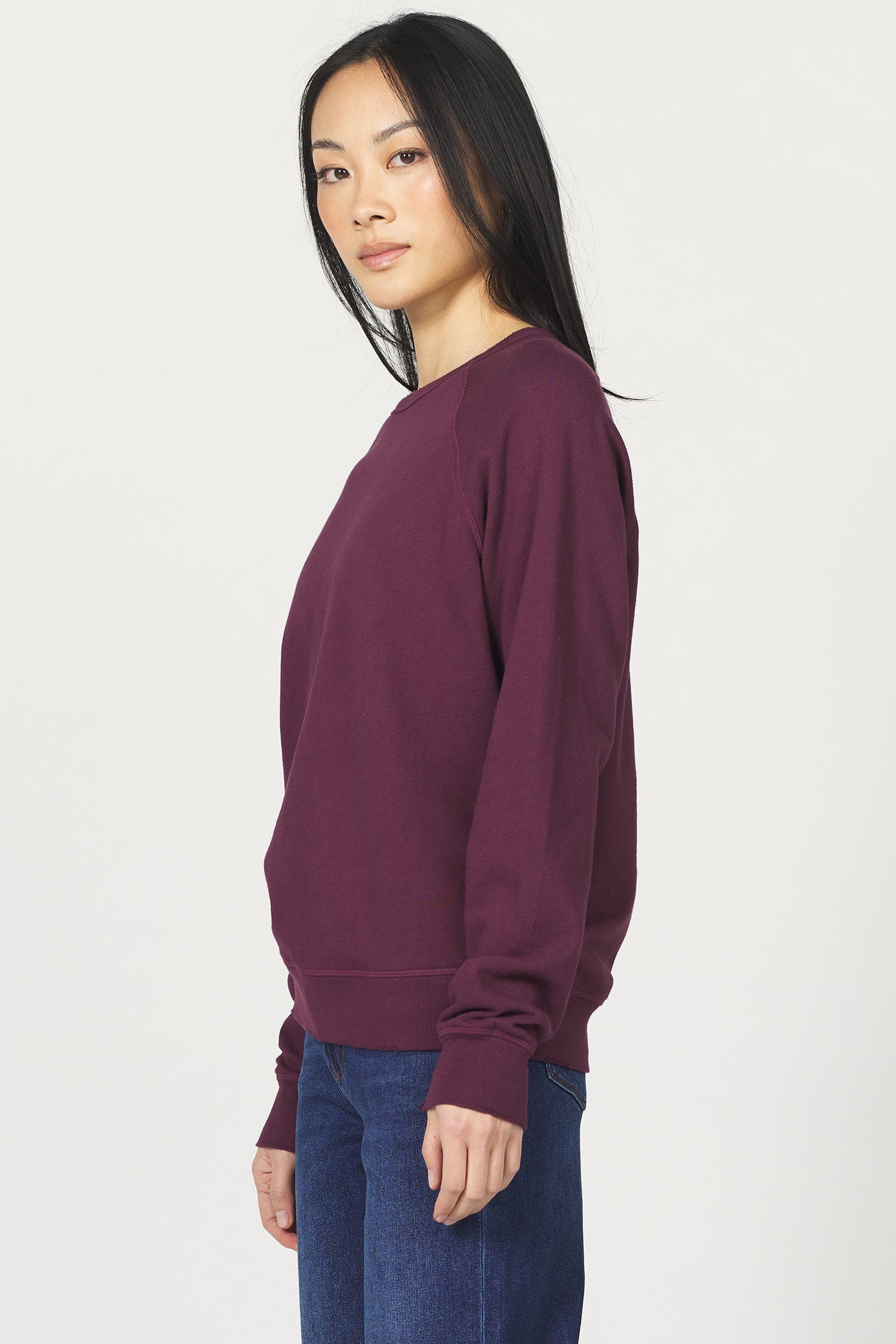 Sale Lilja Long Sleeve Sweater Fig