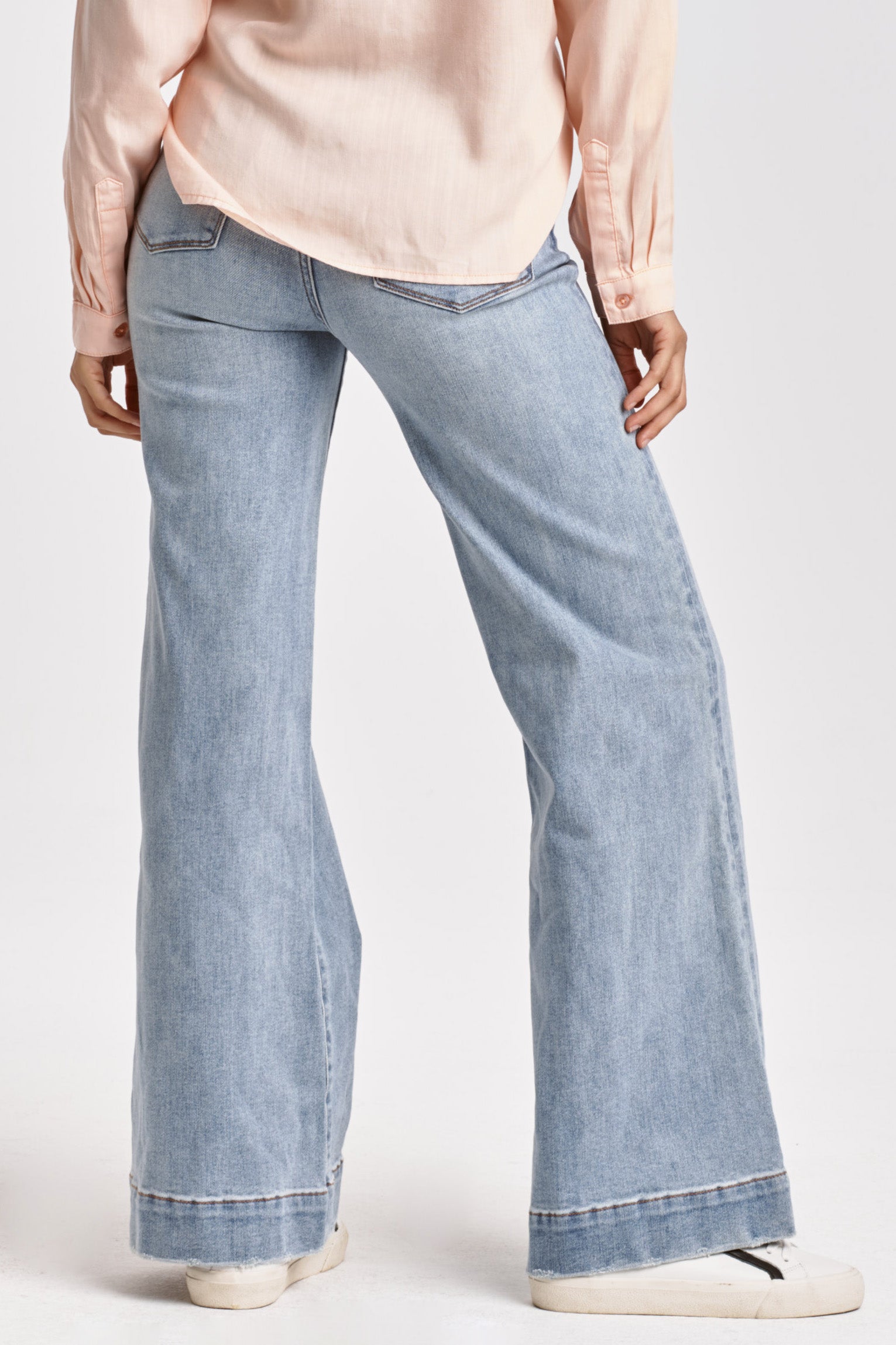 Sale Fiona Super High Rise Wide Leg Jeans Montilla