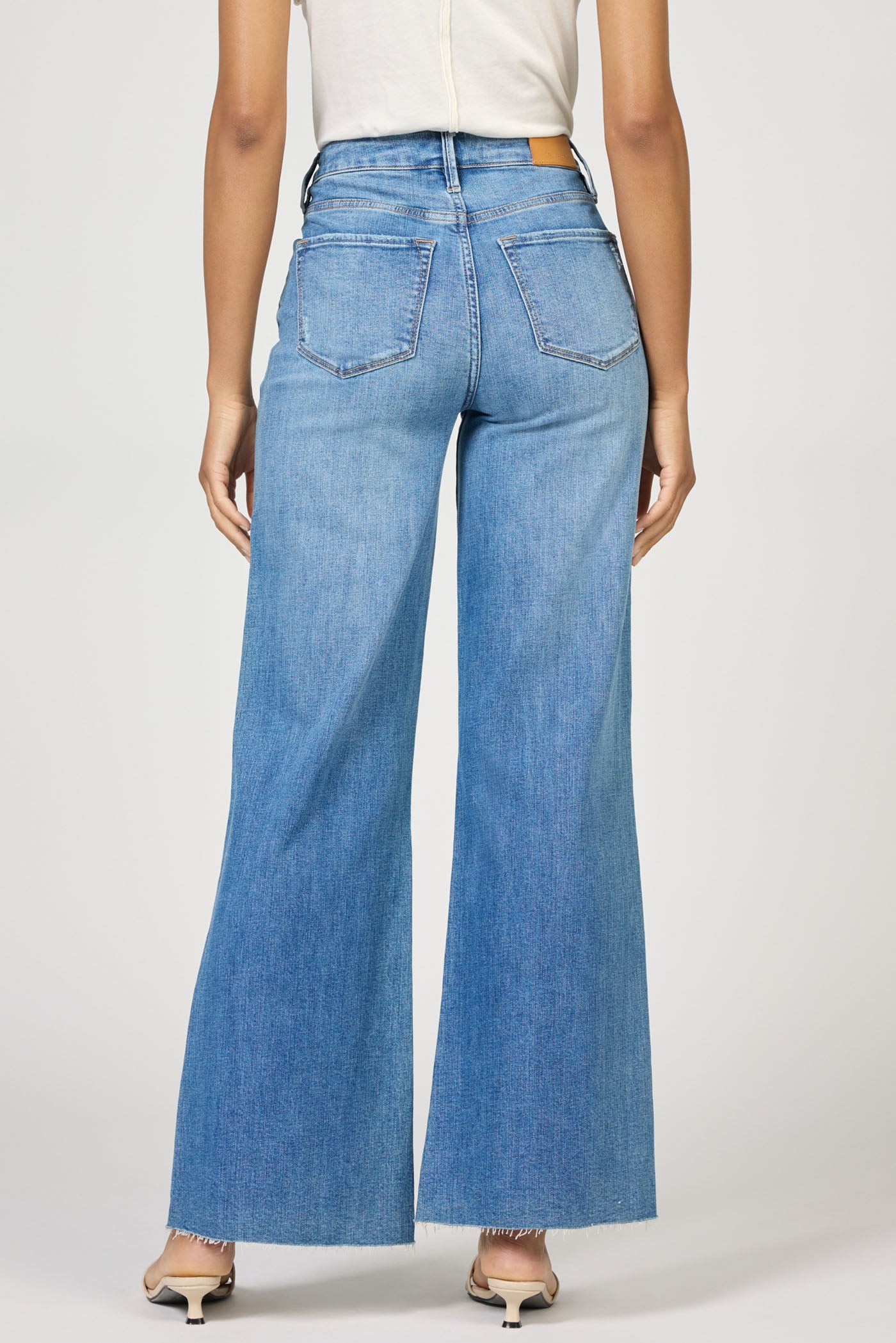 Fiona High Rise Wide Leg Jeans London
