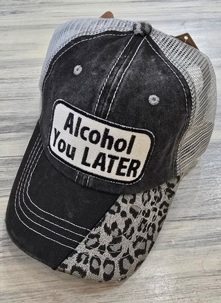 Wild Oates Accessories - Hats Alcohol You Later Baseball Hat