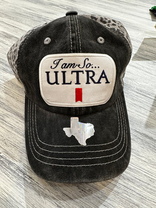 Wild Oates Accessories - Hats Black/Leopard I am So ULTRA Baseball Hat More Colors