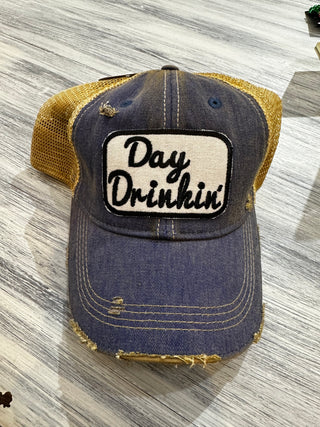 Wild Oates Accessories - Hats Blue Day Drinking Baseball Hat- More Colors