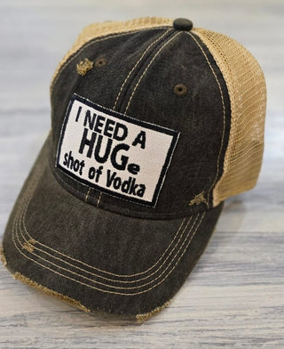 Wild Oates Accessories - Hats I Need a HUGe shot of Vodka Baseball Hat