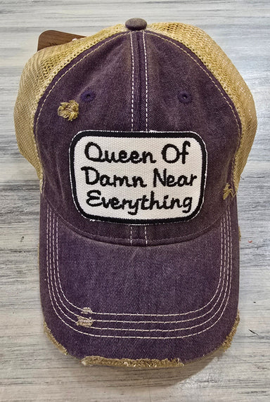 Wild Oates Accessories - Hats Queen of Damn Near Everything Baseball Hat
