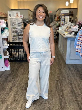 Z Supply Bottoms - Pants Daycation Pant Parchment