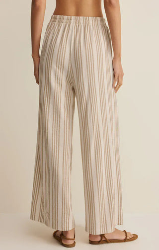 Z Supply Bottoms - Pants Scout Knit Striped Pant Cloud