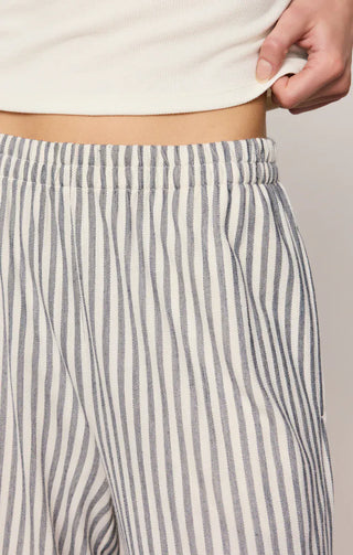 Z Supply Bottoms - Pants Scout Knit Striped Pant Eclipse