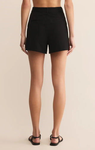 Z Supply Bottoms - Shorts Dimitri Twill Short Black