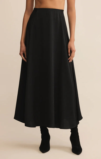Z Supply Bottoms - Skirts Xsm Sale Northpointe Midi Skirt Black
