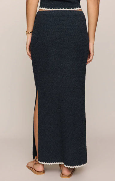 Z Supply Bottoms - Skirts Yessenia Whipstitch Skirt Eclipse