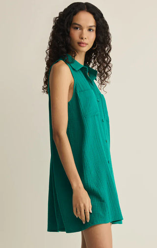 Z Supply Dresses New Light Mini Dress Rainforest