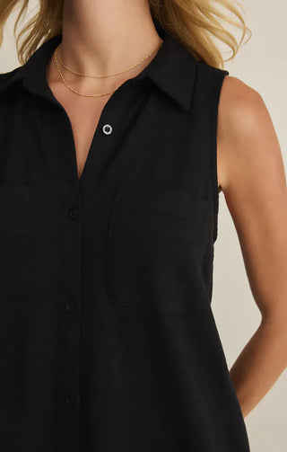 Z Supply Dresses New Light Textured Mini Dress Black