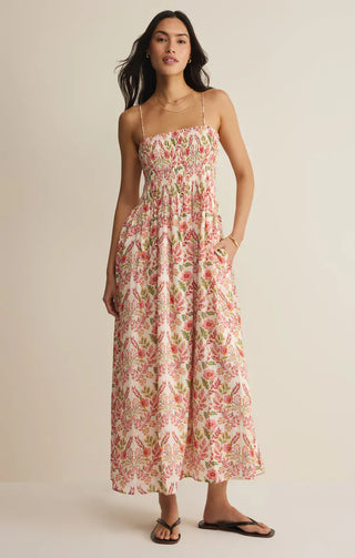 Z Supply Dresses Xsm Cornelia Ami Floral Midi Dress Multi