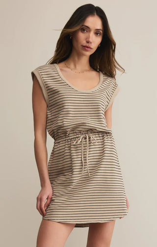 Z Supply Dresses Xsm Sale Dayshift Striped Mini Dress Retreat