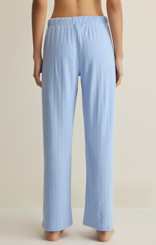 Z Supply Loungewear- Sleepwear - Bottoms DownHome Pant Ice Blue