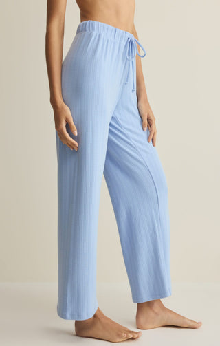 Z Supply Loungewear- Sleepwear - Bottoms DownHome Pant Ice Blue