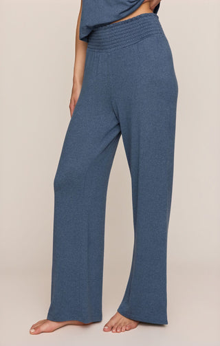 Z Supply Loungewear- Sleepwear - Bottoms Xsm Dawn Smocked Pant True Navy