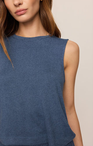 Z Supply Loungewear- Sleepwear - Tops Sloane Soft Knit Tank True Navy