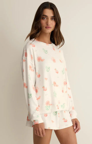 Z Supply Loungewear- Sleepwear - Tops Spritz Pj Top White